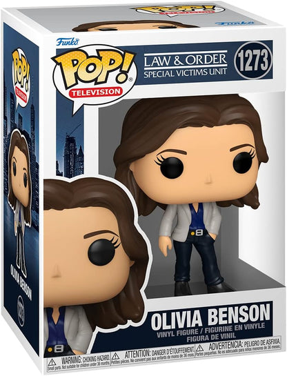 Funko POP! TV: Law & Order SVU - Olivia Benson - Law and Order SVU - Collectable Vinyl Figure - Gift Idea - Official Merchandise - Toys for Kids & Adults - TV Fans - Model Figure for Collectors