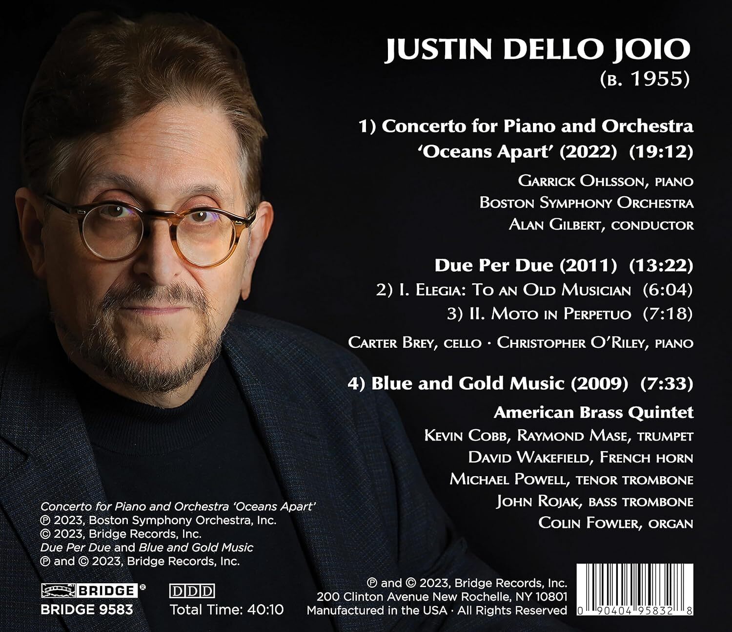 Justin Dello Joio: Oceans Apart