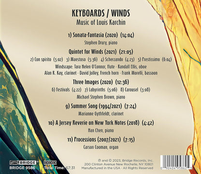 Keyboards/Winds: Music By Louis Karchin