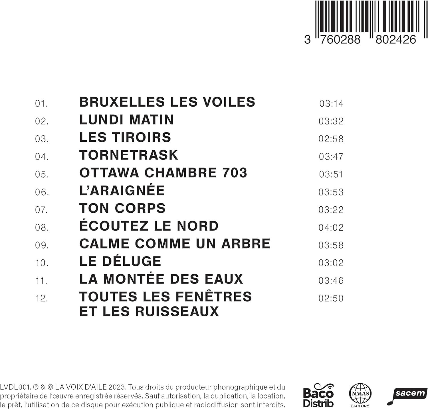 Toutes Les Fenetres Et Les Ruisseaux