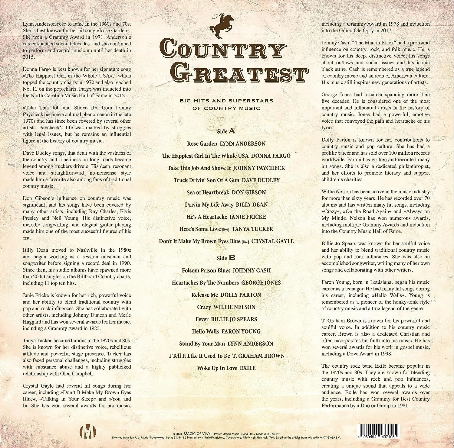 Country Greatest: Big Hits and Superstars of Country Music