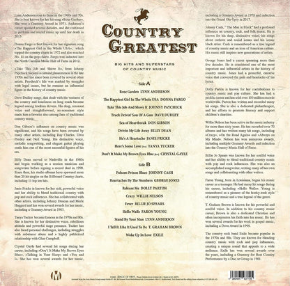 Country Greatest: Big Hits and Superstars of Country Music