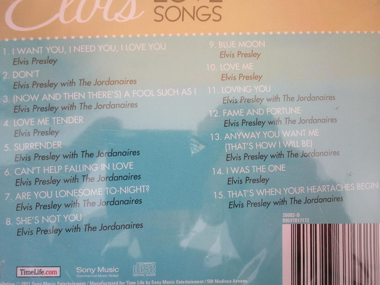 Elvis Love Songs