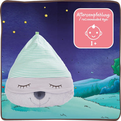 NICI 45546 geliefde sleutelhanger lieveheersbeestje Lily May 9 cm, grote glitterogen, pluche dier met sleutelring, zwart/rood