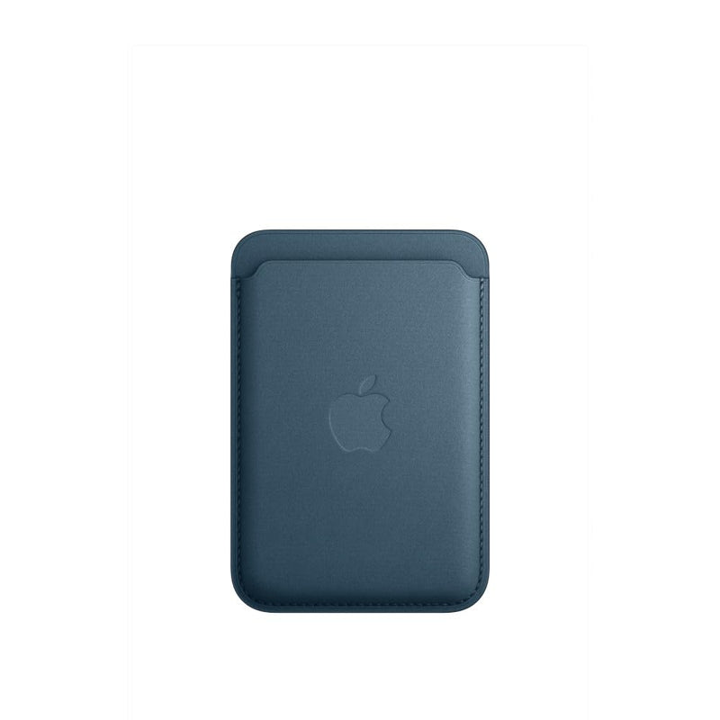 Apple - Wallet For Mobile Phone / Credit Card - Magsafe Compatibility - Finewoven - Pacific Blue