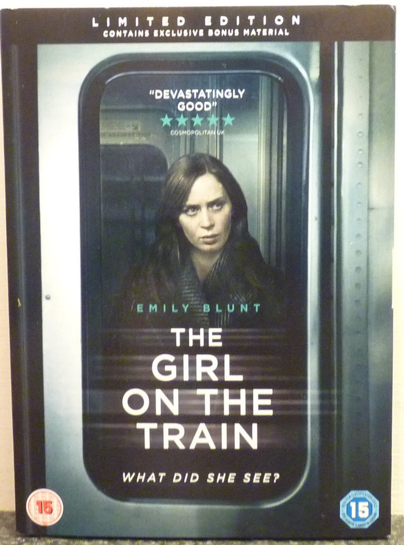 LIMITED EDITION The Girl On The Train DVD 2017 Version EXCLUSIVE Bonus Material