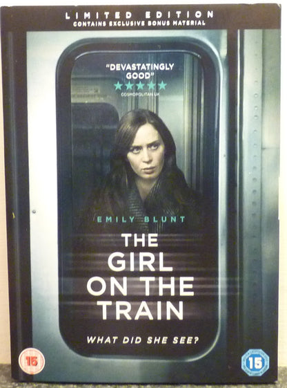 LIMITED EDITION The Girl On The Train DVD 2017 Version EXCLUSIVE Bonus Material