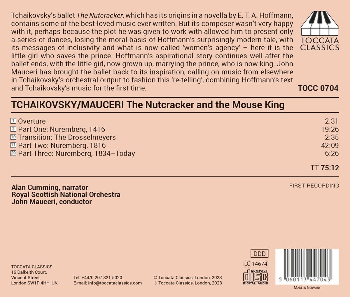 Tchaikovsky By Arrangement: The Nutcracker and the Mouse King...