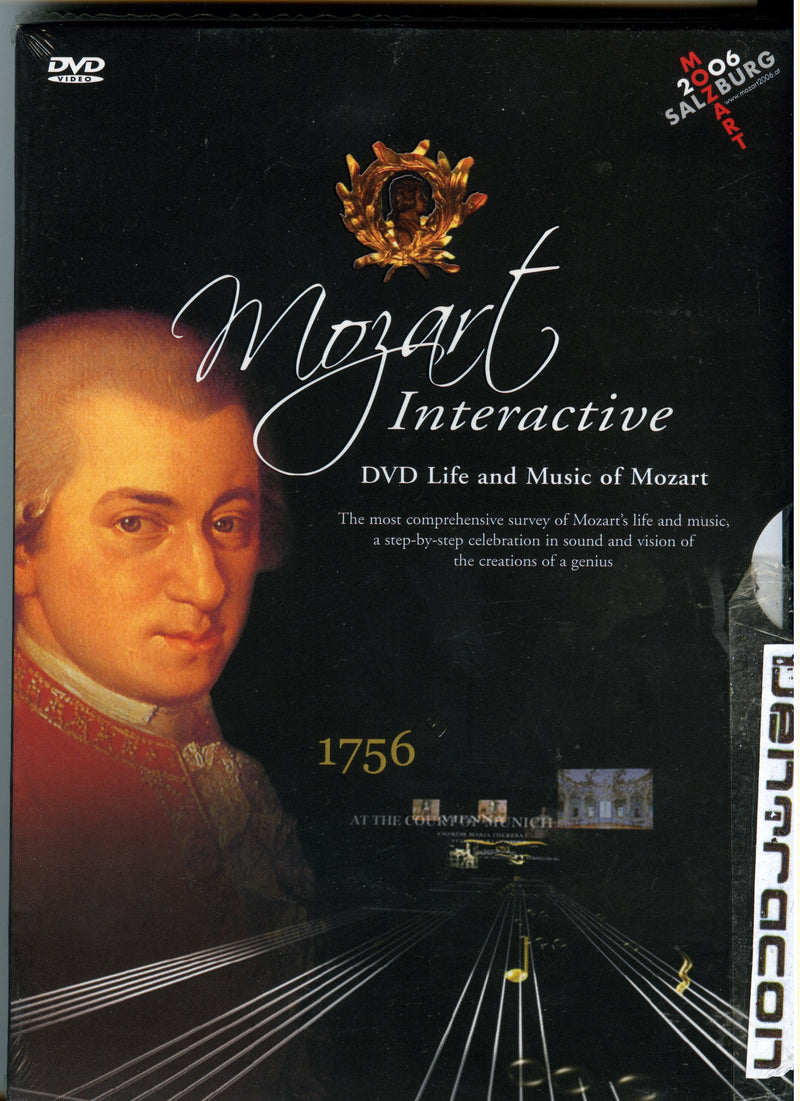 Mozart Interactive - Life and Music of Mozart (eine interactive DVD von Titus Leber