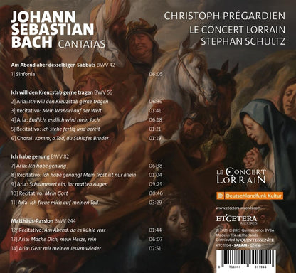 Johann Sebastian Bach: Cantatas BWV56 & 82