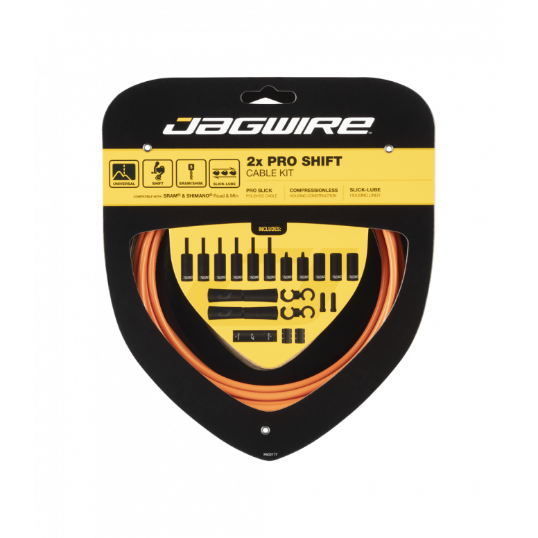 Jagwire Pro Shift Kit 2X Orange