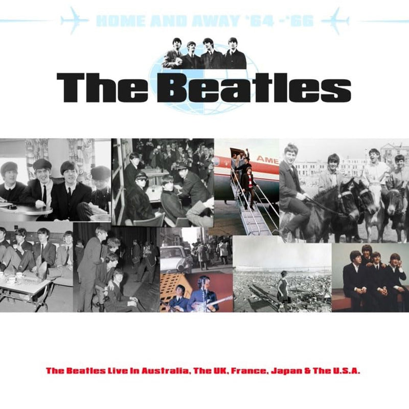 HOME AND AWAY ’64 – ‘66 THE BEATLES LIVE IN AUSTRALIA, THE UK, FRANCE, JAPAN & T