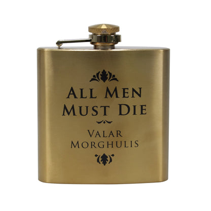 Game Of Thrones: Half Moon Bay - All Men Must Die (Hip Flask / Fiaschetta)