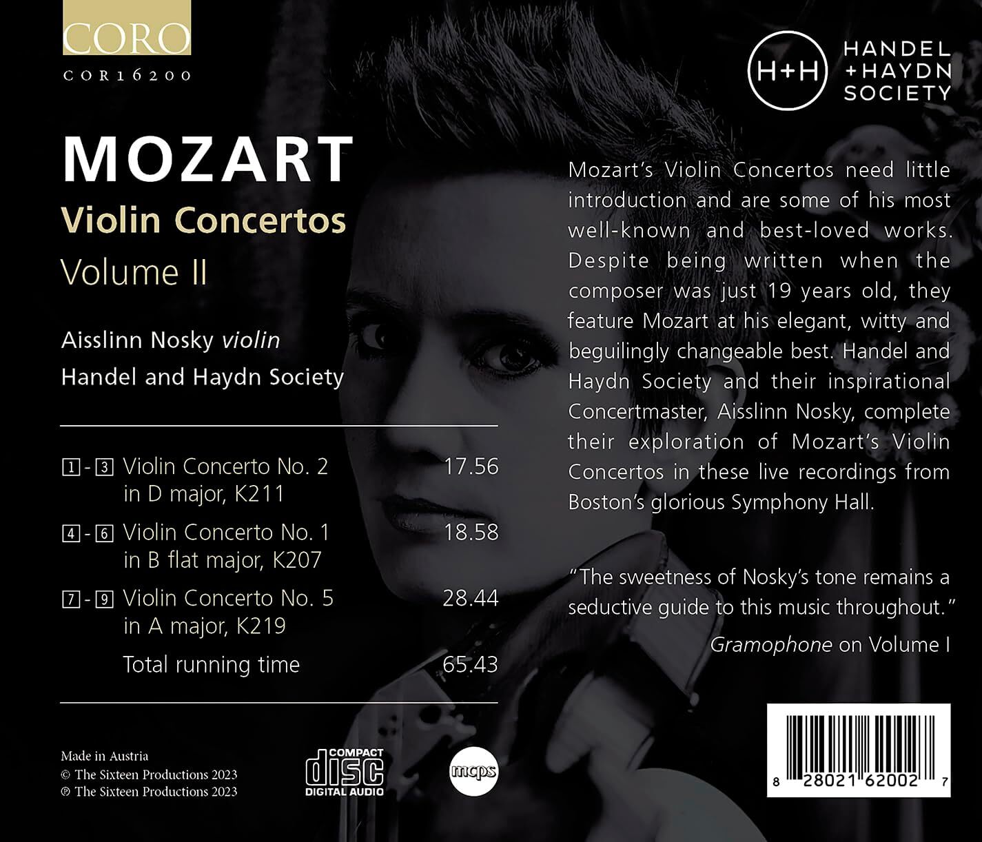 Mozart: Violin Concertos - Volume 2