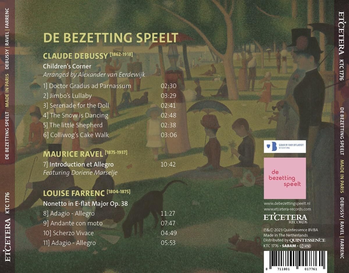 Made in Paris: Debussy: Children's Corner/Ravel: Introduction Et Allegro/...
