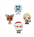 Funko Pocket POP! Rudolph - Tree Holiday Box 4 Pieces - Rudolph the Red-Nosed Reindeer - Keychain - Collectable Vinyl Mini Figure Novelty Keyring - Stocking Filler - Gift Idea - Official Merchandise