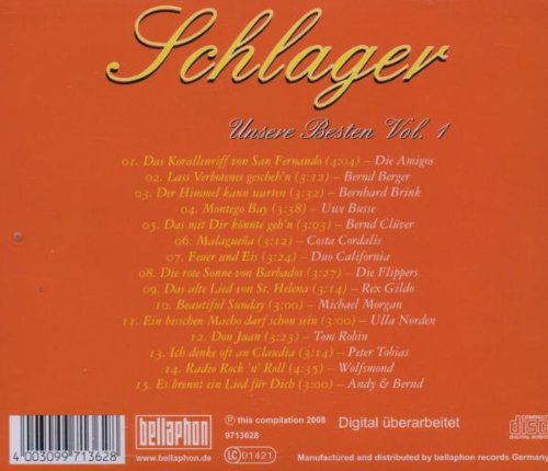 Schlager Unsere Beste Volume 1