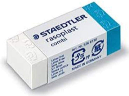 STAEDTLER Kunststoff-Radierer rasoplast combi BT30 VE=3