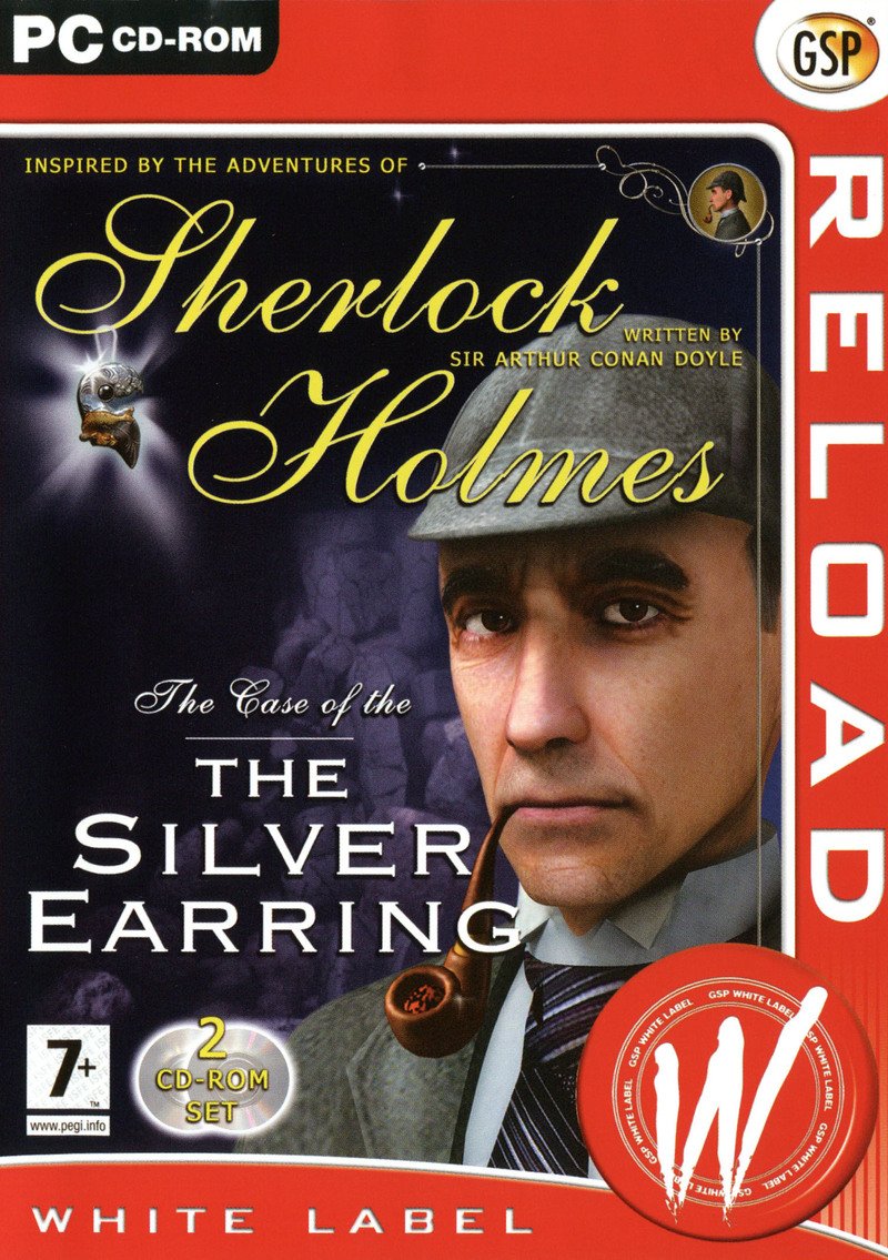 white label sherlock holmes. the silver earring (Import)