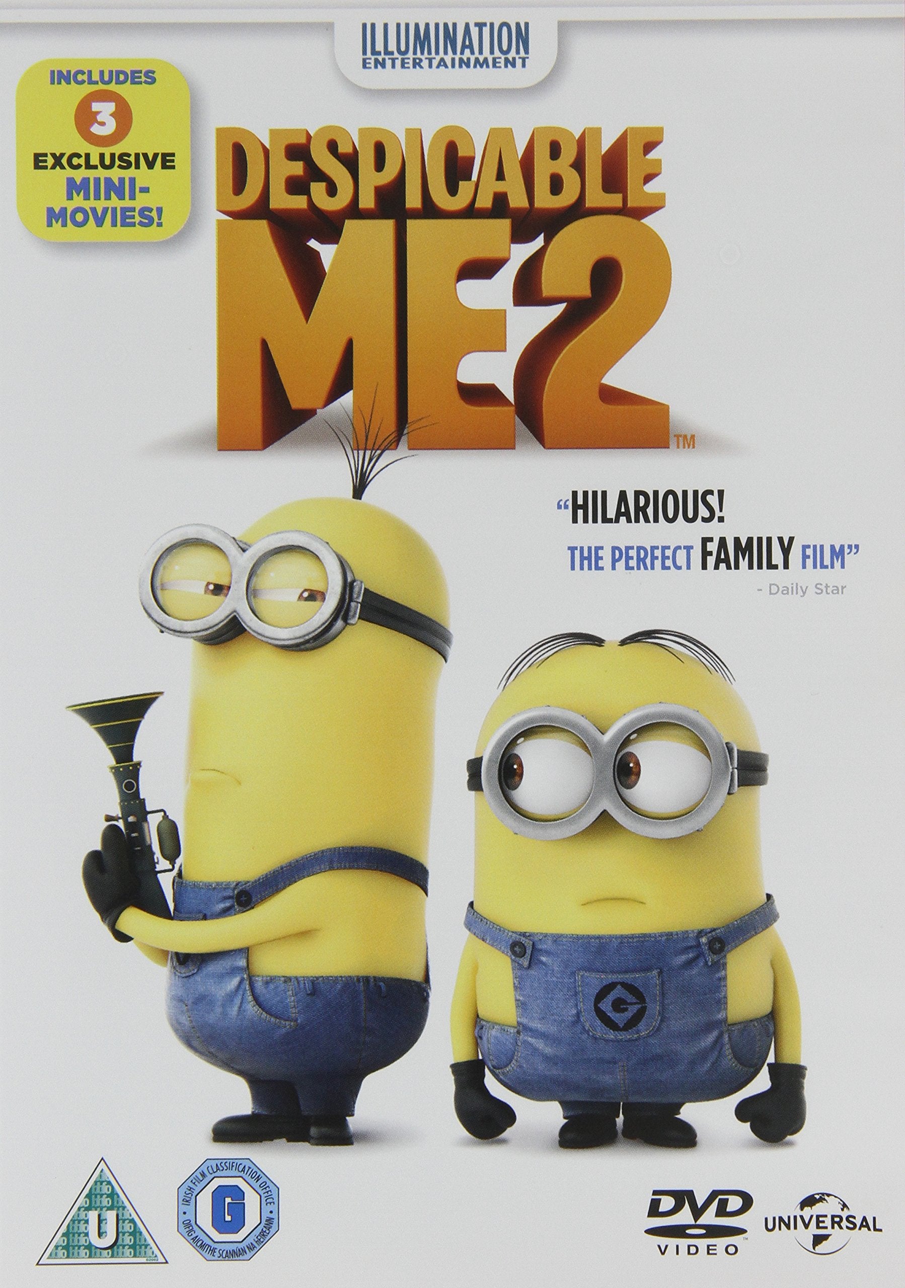 Despicable Me 2 & Bonus Movie (2 Disc Set) /DVD