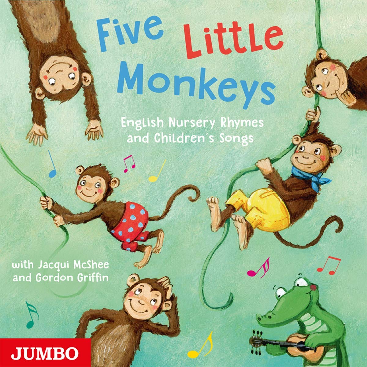 Five Little Monkeys.English Nursery Rhymes and