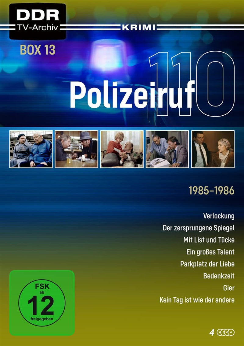 Polizeiruf 110 - Box 13 (DDR TV-Archiv) mit Sammelrücken