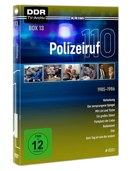 Polizeiruf 110 - Box 13 (DDR TV-Archiv) mit Sammelrücken