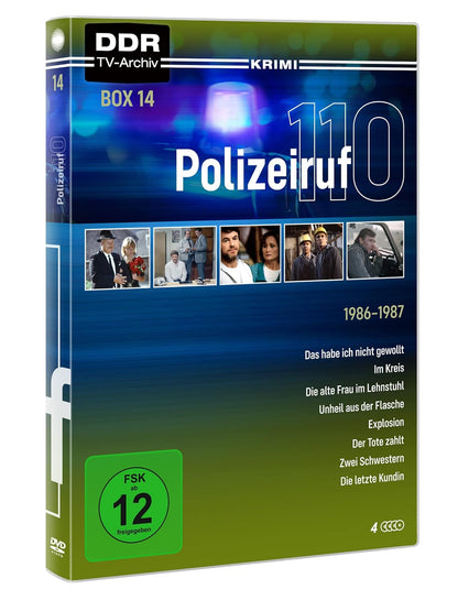 Polizeiruf 110 - Box 14 - mit Sammelrücken (DDR TV-Archiv)