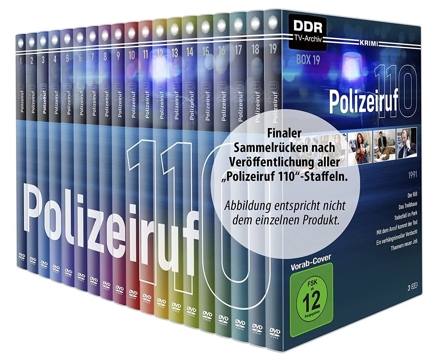 Polizeiruf 110 - Box 14 - mit Sammelrücken (DDR TV-Archiv)