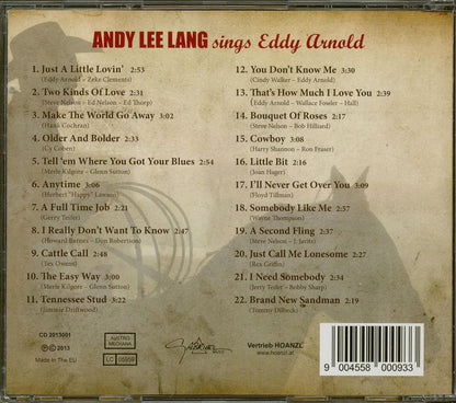 Andy Lee Lang Sings Eddy Arnold