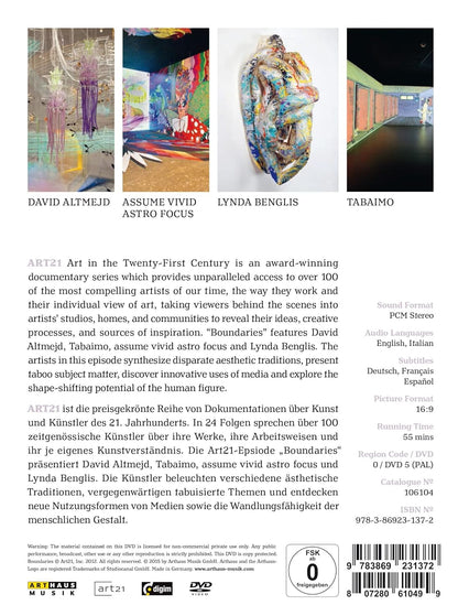 Art in the 21st Century - art:21//Boundaries