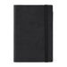 Legami - Medium Weekly Diary with Notebook, 12 Months, January 2024 December 2024, Week Detail on Left Page, Writing Space on Right Page, 12 x 18 cm, Colour Black Onyx