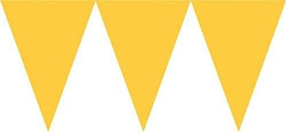 Amscan 120099-09-55 Pennant Banner Yellow Sunshine
