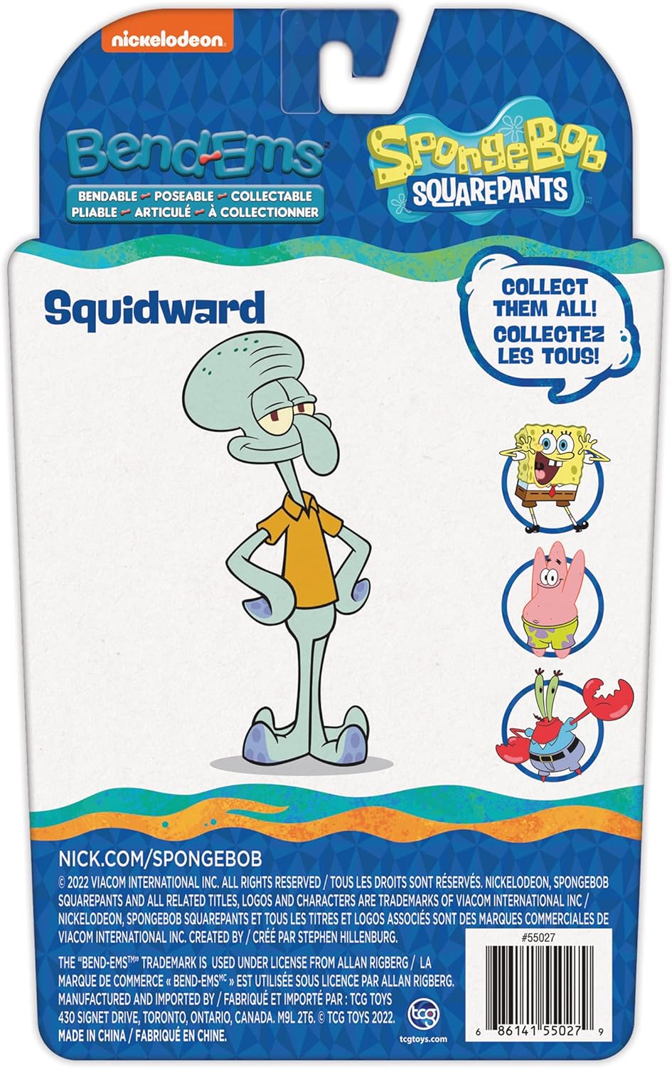 Bend~EMS™ - Spongebob - Squidward