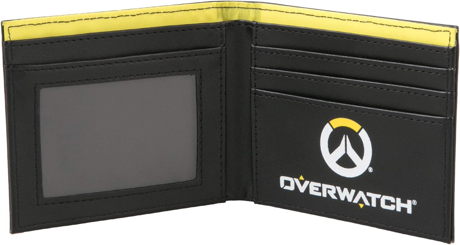 Overwatch Wallet Mercy Pu Bi-Fold New j8812