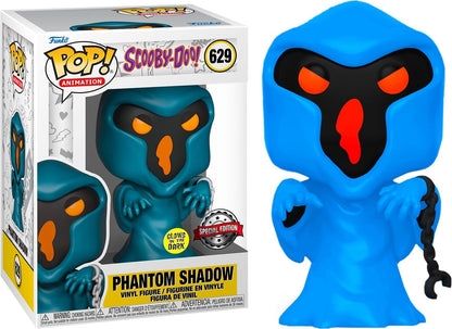 Funko POP! Animation: Scooby Doo - Phantom Shadow - Glow In the Dark - Collectable Vinyl Figure - Gift Idea - Official Merchandise - Toys for Kids & Adults - TV Fans - Model Figure for Collectors