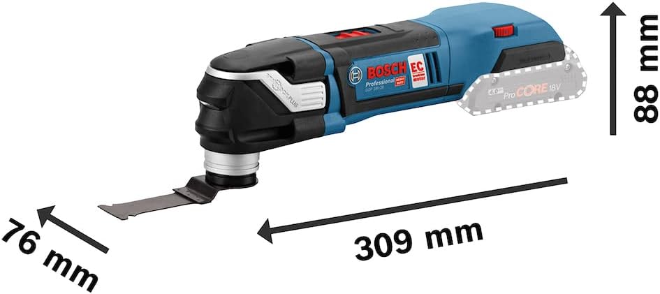 BOSCH Professional GOP 18V-28 Akku-Multifunktionsw