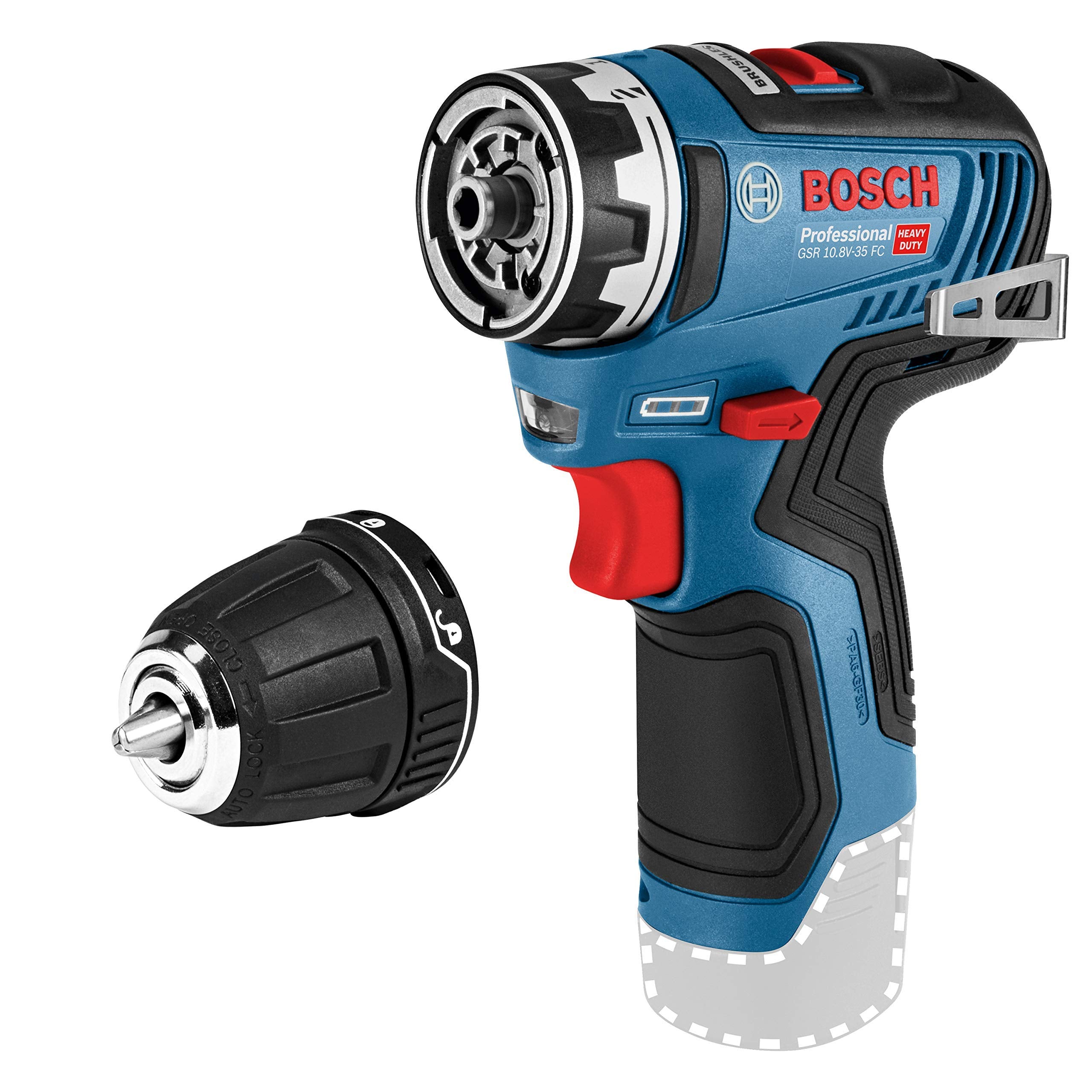 BOSCH Professional GSR 12V-35 FC Akku-Bohrschraube