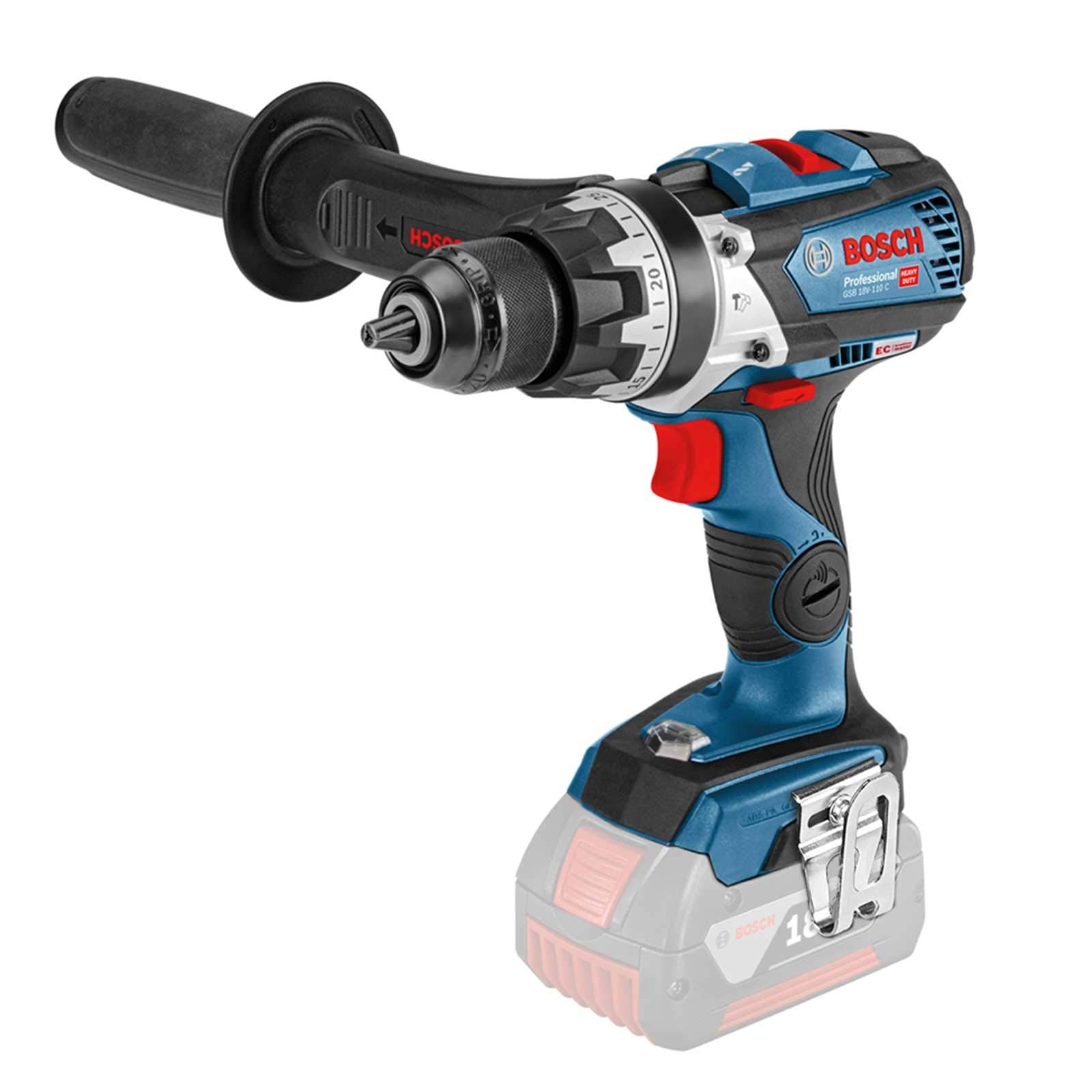BOSCH Professional GSB 18V-110 C Akku-Schlagbohrsc
