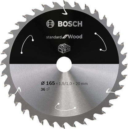BOSCH Standard for Wood Kreissageblatt 165,0 mm, 3