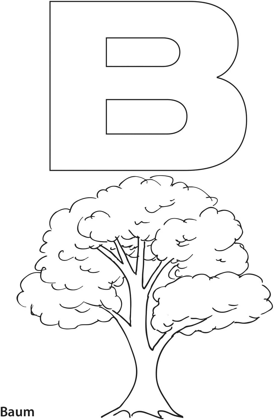 Folia 2310 - Letter Cards, ABC Flashcards for Colouring and Learning, DIN A6, 26 Cards, Ideal as a Gift for Back to School