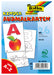 Folia 2310 - Letter Cards, ABC Flashcards for Colouring and Learning, DIN A6, 26 Cards, Ideal as a Gift for Back to School