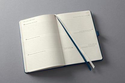 SIGEL C2463 Conceptum Weekly planner 2024, approx. A6, dark Blue, hardcover, 2 pages equal to 1 week, 176 pages darkblue ca. A6