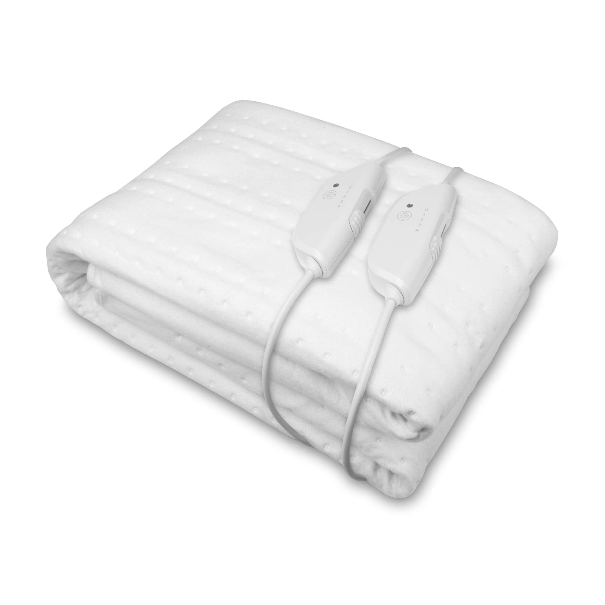 medisana HU 676 XXL-Wärmeunterbett King Size mit 2 Bedienelementen, 150 x 160 cm, Abschaltautomatik, mit Überhitzungsschutz, 4 Temperaturstufen, waschbar, Bettwärmer für alle gängigen Matratzen XXL: 150 x 160 cm
