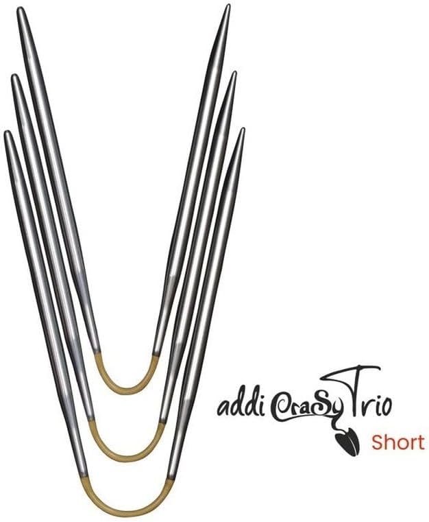 Addi Crasytrio Double Pointed Needles, 3mm 14 x 10 x 1 cm