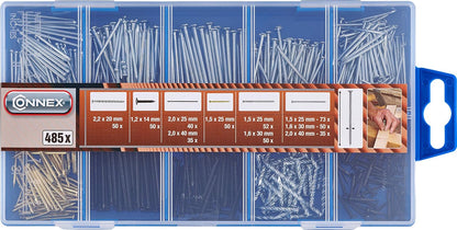 CONNEX Nagel-Sortiment 225-teilig