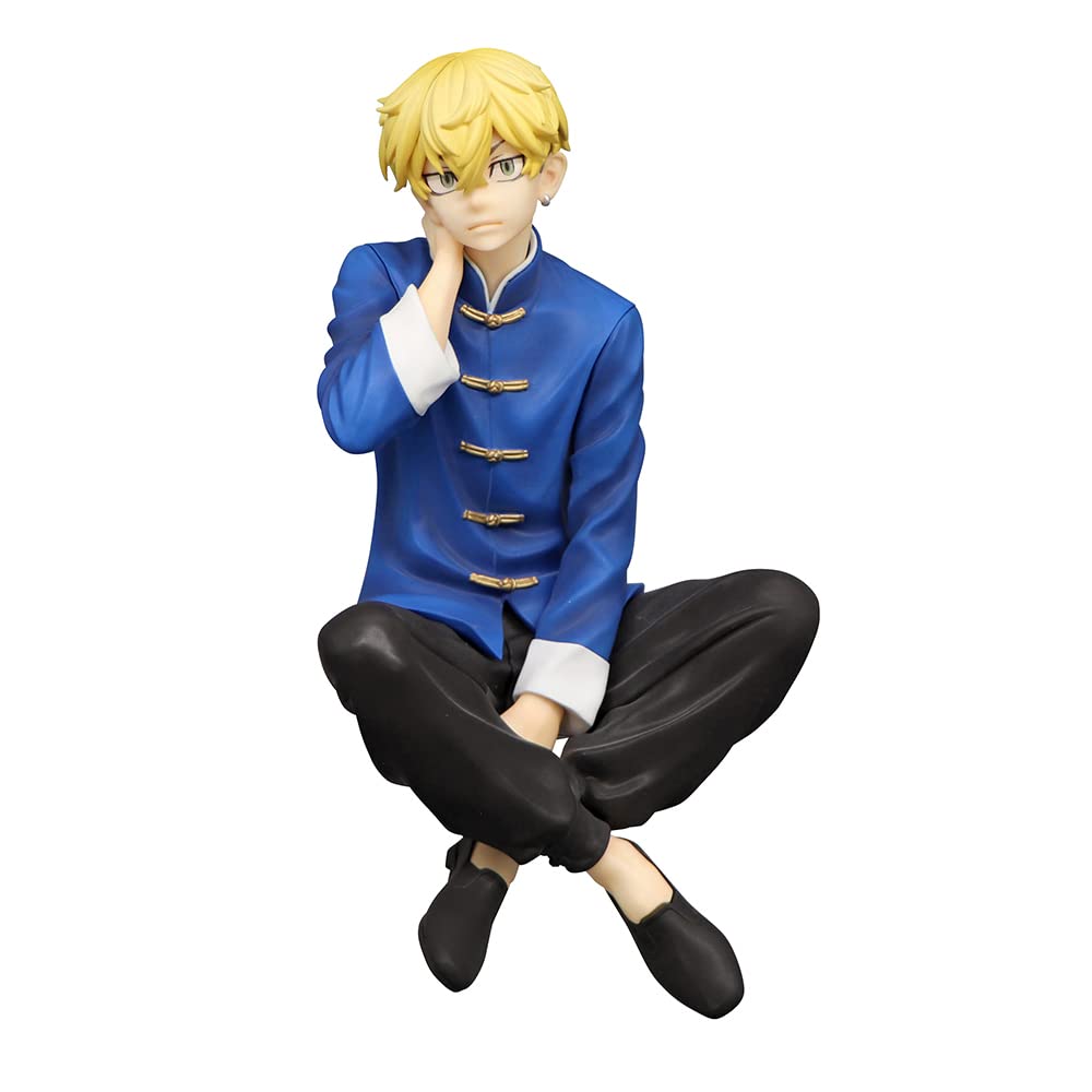 Furyu Little Buddy Tokyo Revengers Noodle Stopper PVC Chifuyu Matsuno Chinese Clothes Ver. 14 cm