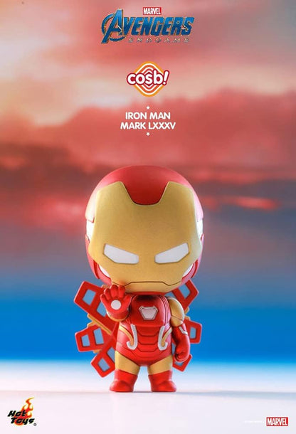 Cosbi CBX038 Marvel Collection Avengers Endgame Movie Iron Man Mark 85#009 Non-Scale Figure Red 8cm Tall
