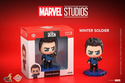 Cosbi Marvel Collection CBX047 TV Drama Falcon & Winter Soldier Winter Soldier #018 Non-Scale Figure Blue 8cm Tall