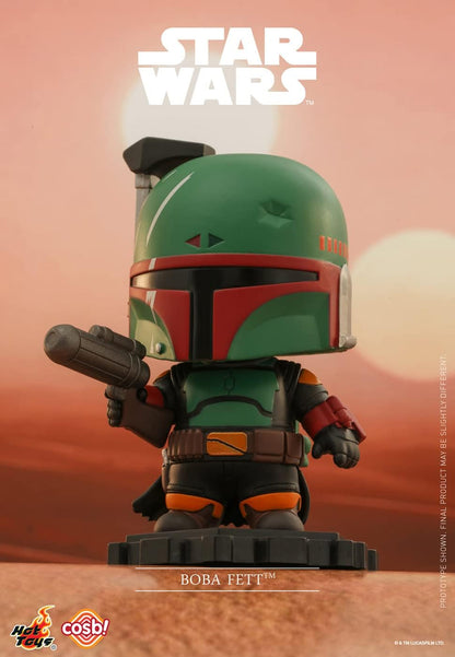 Cosbi Star Wars Collection CBX054 TV Drama Mandalorian Boba Fett #005 Non-Scale Figure, Green, Height Approx. 3.1 inches (8 cm)